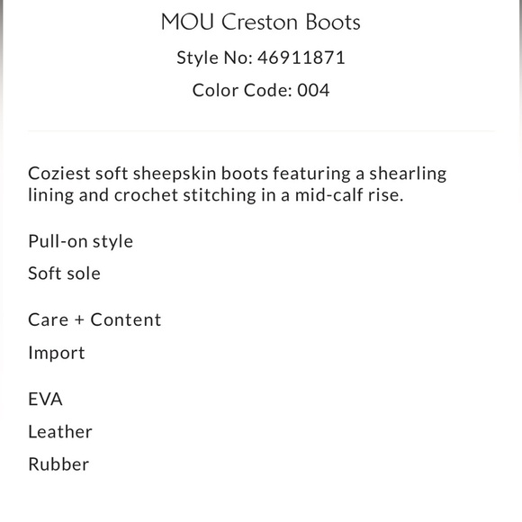 Free People x MOU Creston Boots Size 5 NWT - Picture 5 of 14